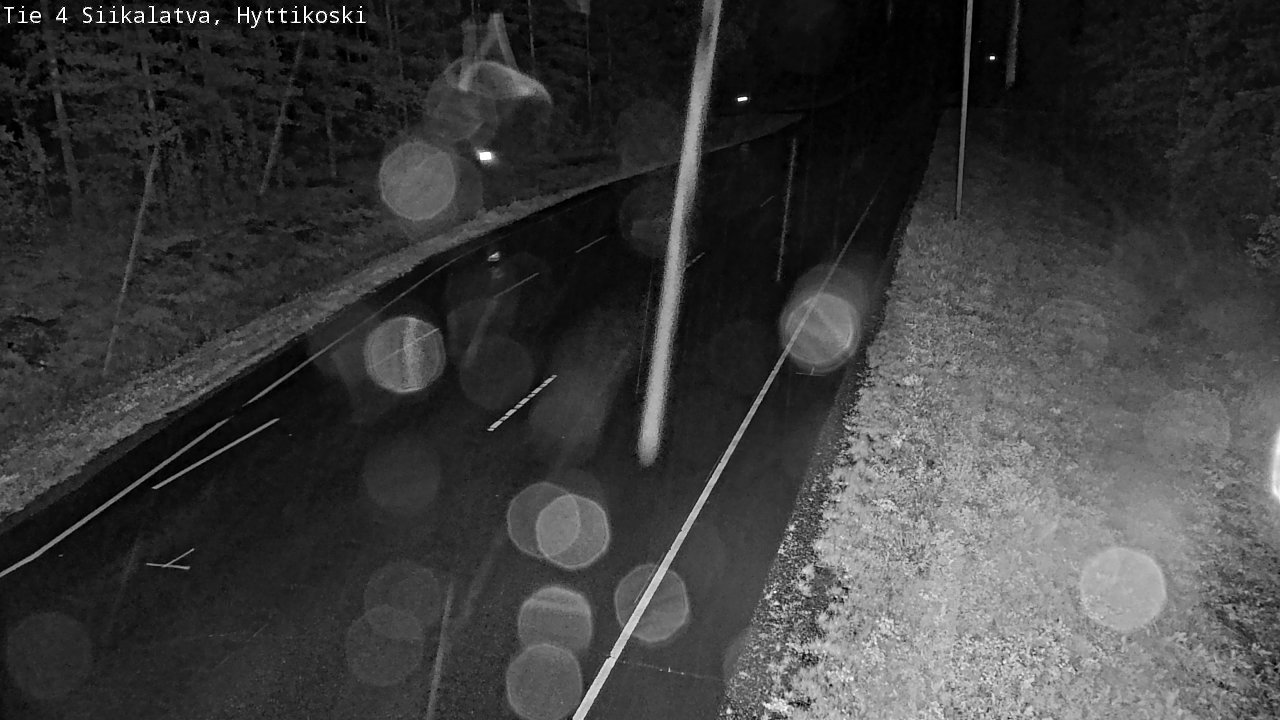Weather Camera Image Road 4 Siikalatva, Hyttikoski, Siikalatva, Pohjois-Pohjanmaa