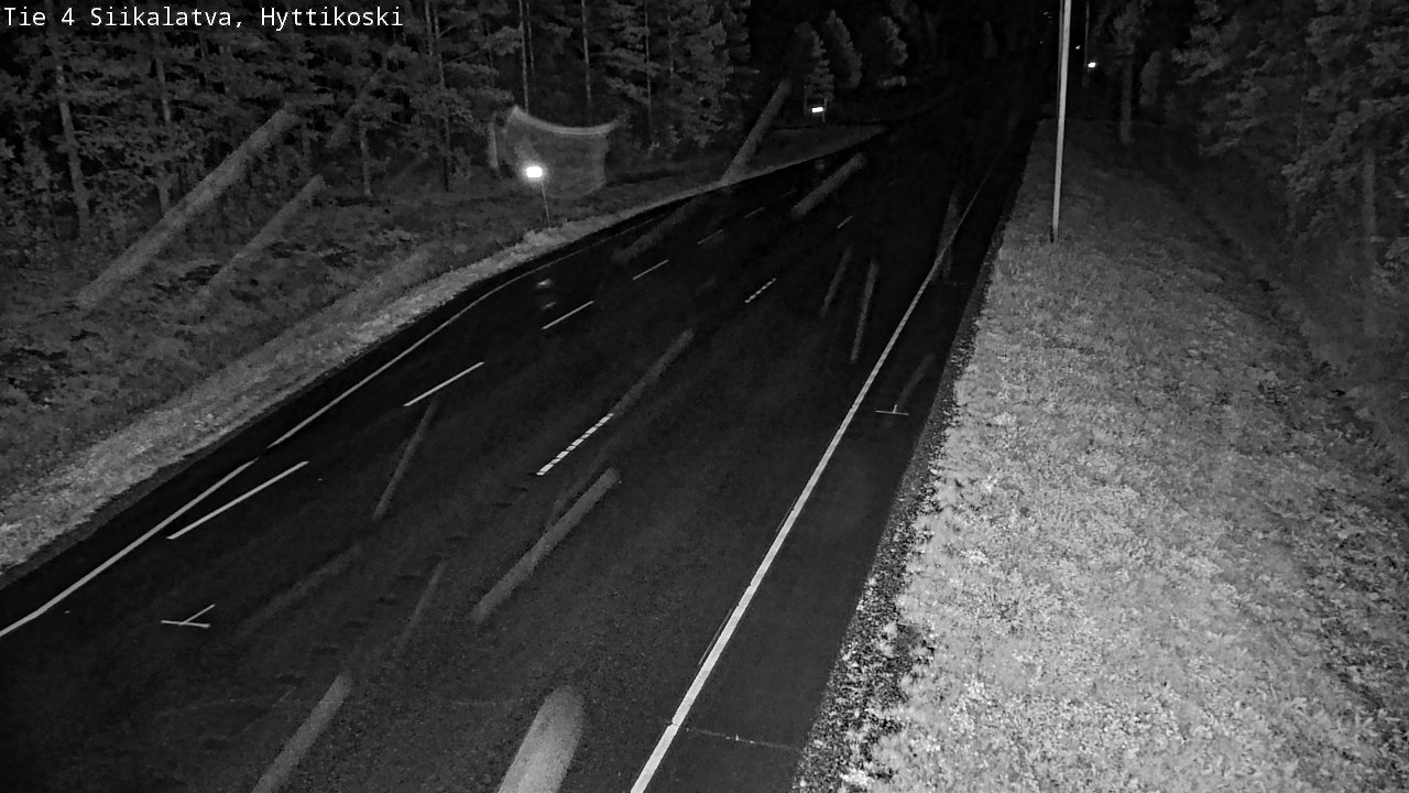 Weather Camera Image Road 4 Siikalatva, Hyttikoski, Siikalatva, Pohjois-Pohjanmaa