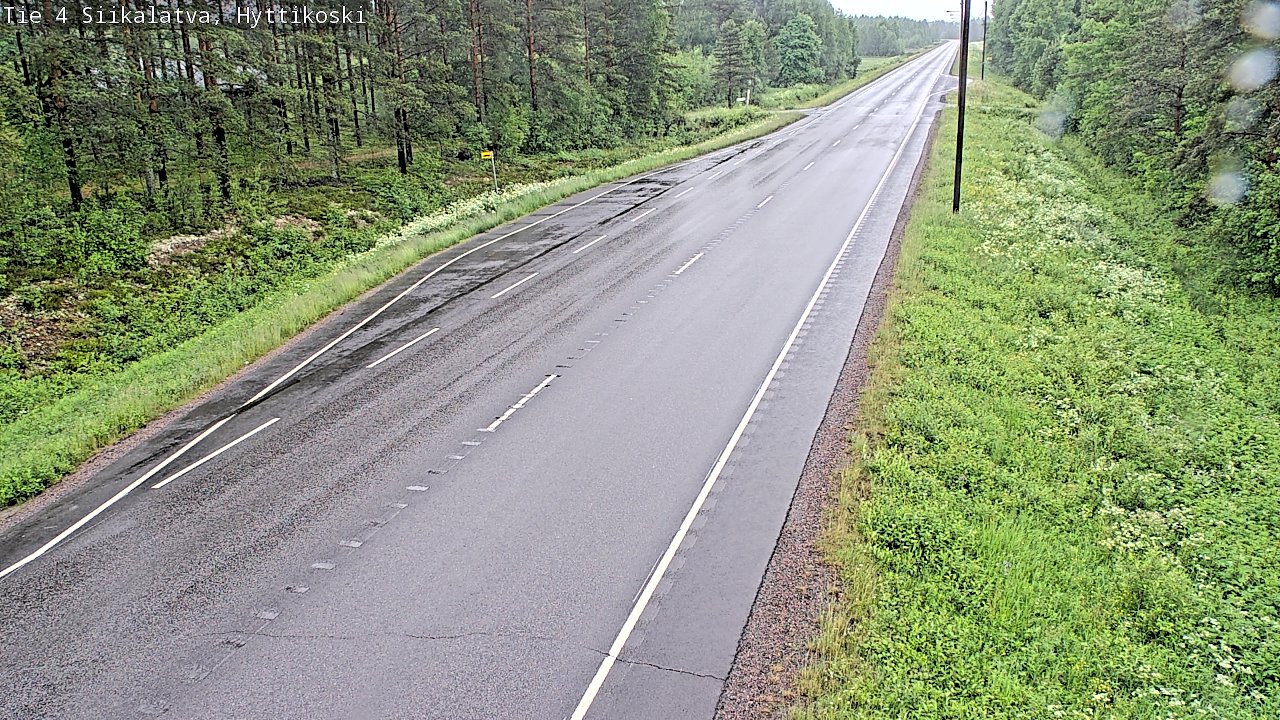 Kelikamerat Kuva Tie 4 Siikalatva, Hyttikoski, Siikalatva, Pohjois-Pohjanmaa