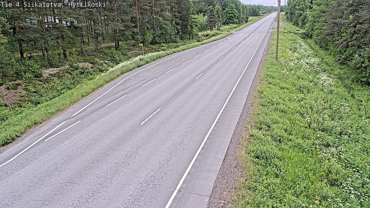 Kelikamerat Kuva Tie 4 Siikalatva, Hyttikoski, Siikalatva, Pohjois-Pohjanmaa