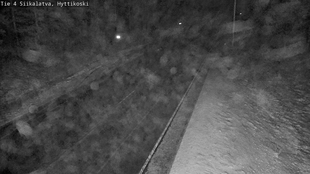 Weather Camera Image Väg 4 Siikalatva, Hyttikoski, Siikalatva, Pohjois-Pohjanmaa