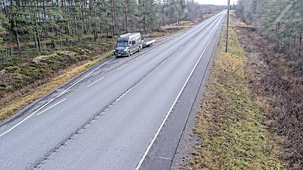 Kelikamerat Kuva Tie 4 Siikalatva, Hyttikoski, Siikalatva, Pohjois-Pohjanmaa