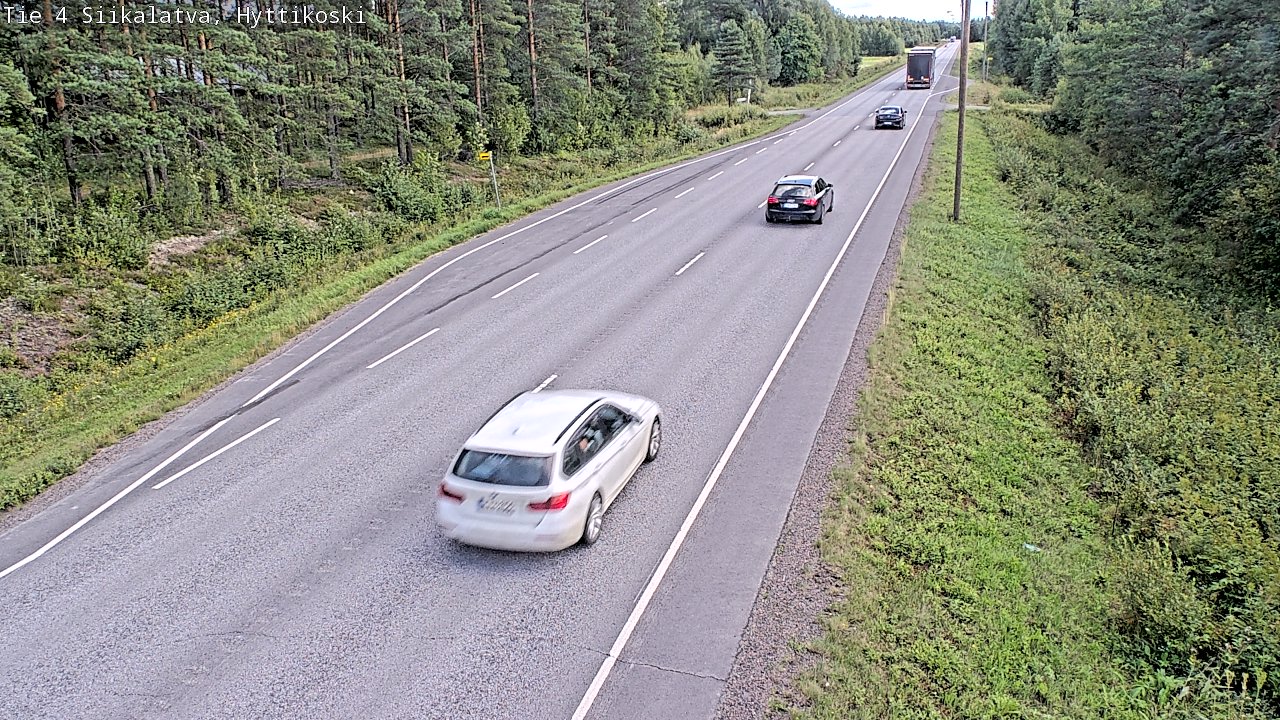 Weather Camera Image Väg 4 Siikalatva, Hyttikoski, Siikalatva, Pohjois-Pohjanmaa