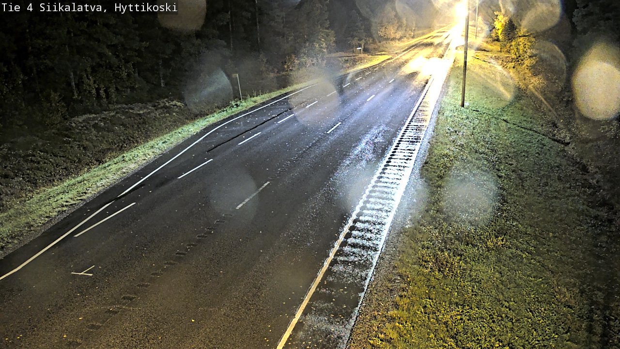 Weather Camera Image Road 4 Siikalatva, Hyttikoski, Siikalatva, Pohjois-Pohjanmaa