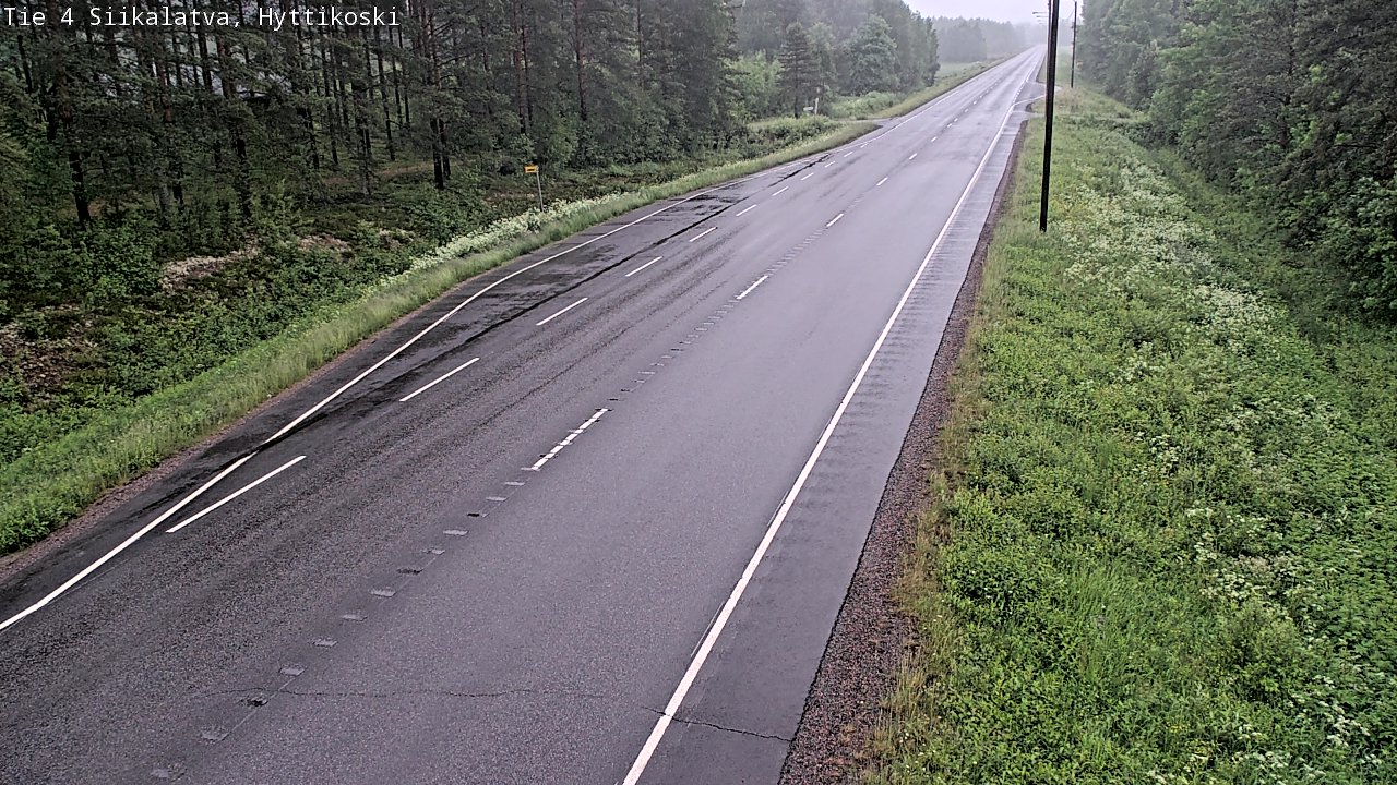 Kelikamerat Kuva Tie 4 Siikalatva, Hyttikoski, Siikalatva, Pohjois-Pohjanmaa