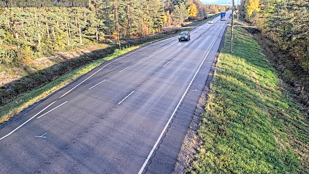 Weather Camera Image Road 4 Siikalatva, Hyttikoski, Siikalatva, Pohjois-Pohjanmaa