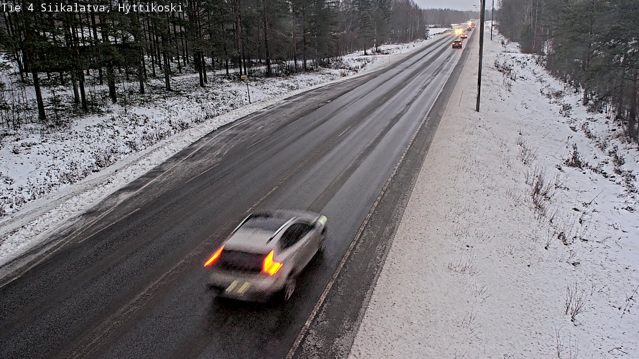 Weather Camera Image Road 4 Siikalatva, Hyttikoski, Siikalatva, Pohjois-Pohjanmaa