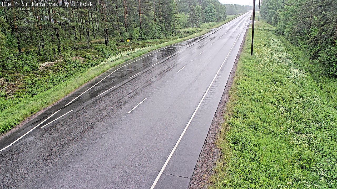 Kelikamerat Kuva Tie 4 Siikalatva, Hyttikoski, Siikalatva, Pohjois-Pohjanmaa