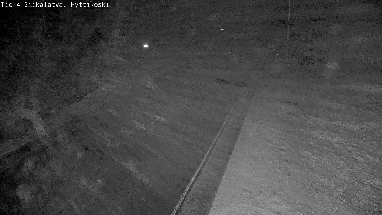 Weather Camera Image Väg 4 Siikalatva, Hyttikoski, Siikalatva, Pohjois-Pohjanmaa