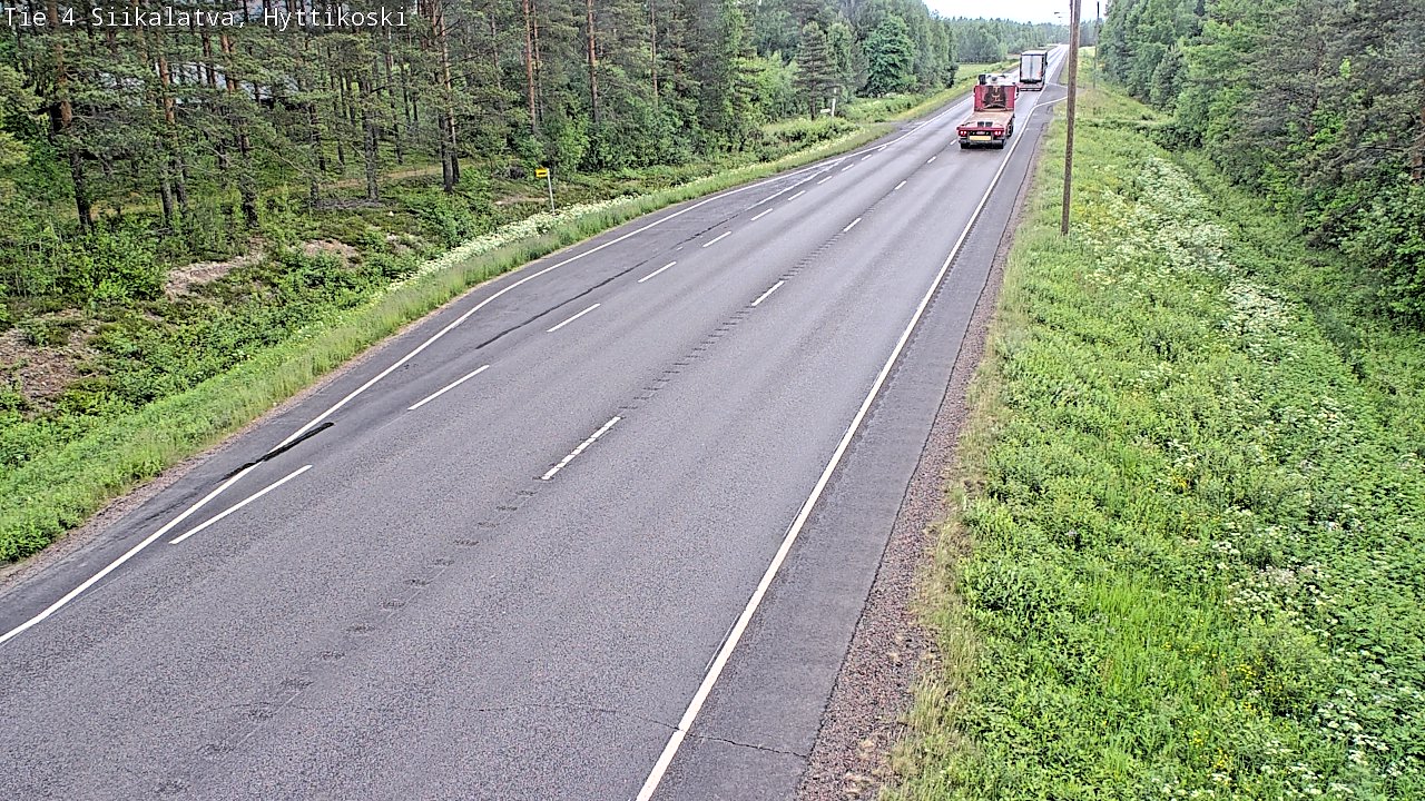 Kelikamerat Kuva Tie 4 Siikalatva, Hyttikoski, Siikalatva, Pohjois-Pohjanmaa