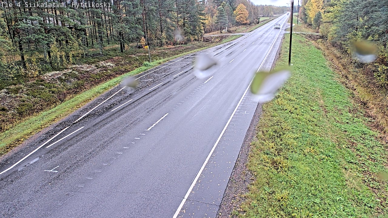 Weather Camera Image Road 4 Siikalatva, Hyttikoski, Siikalatva, Pohjois-Pohjanmaa