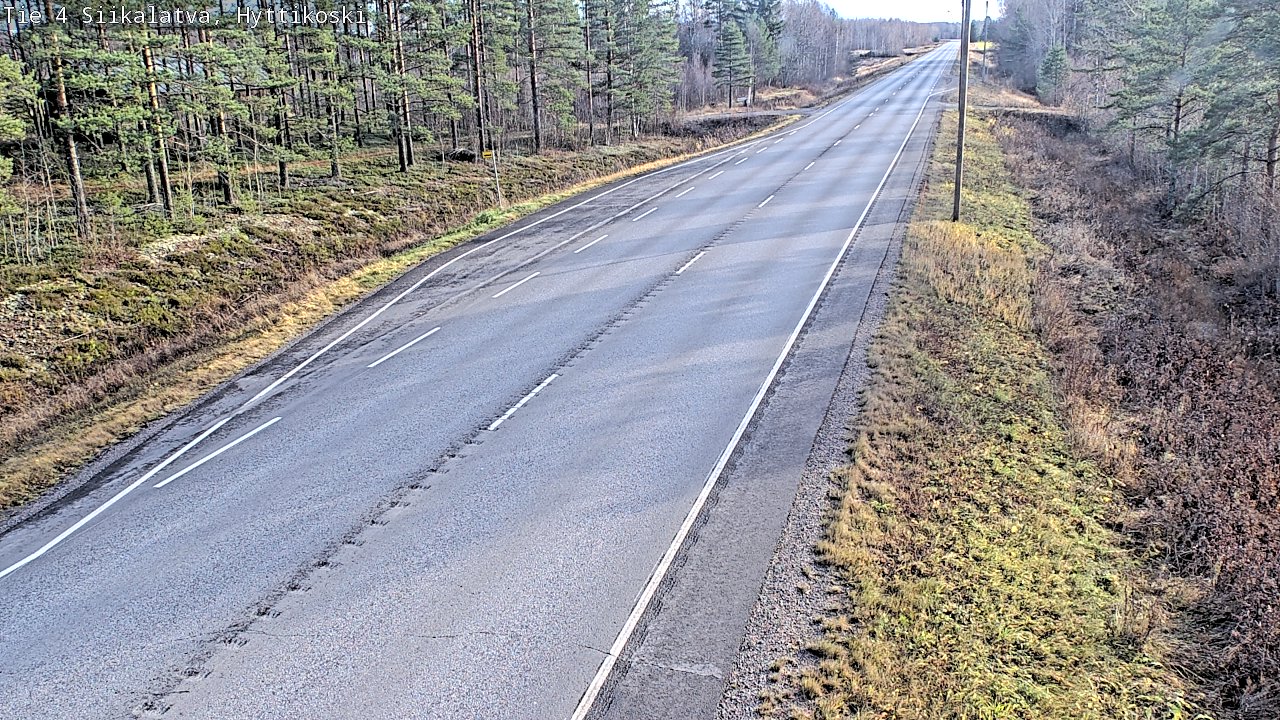 Kelikamerat Kuva Tie 4 Siikalatva, Hyttikoski, Siikalatva, Pohjois-Pohjanmaa