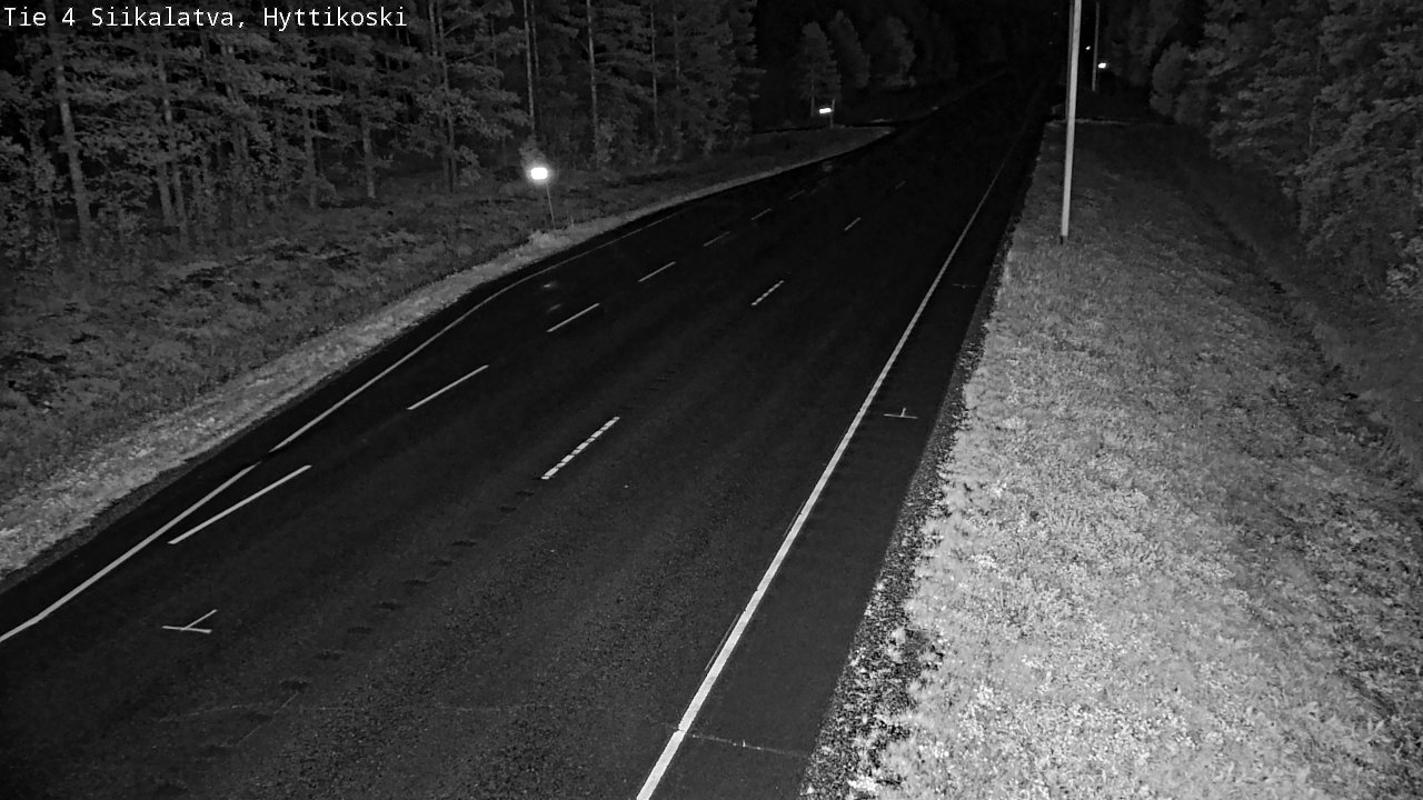 Weather Camera Image Road 4 Siikalatva, Hyttikoski, Siikalatva, Pohjois-Pohjanmaa