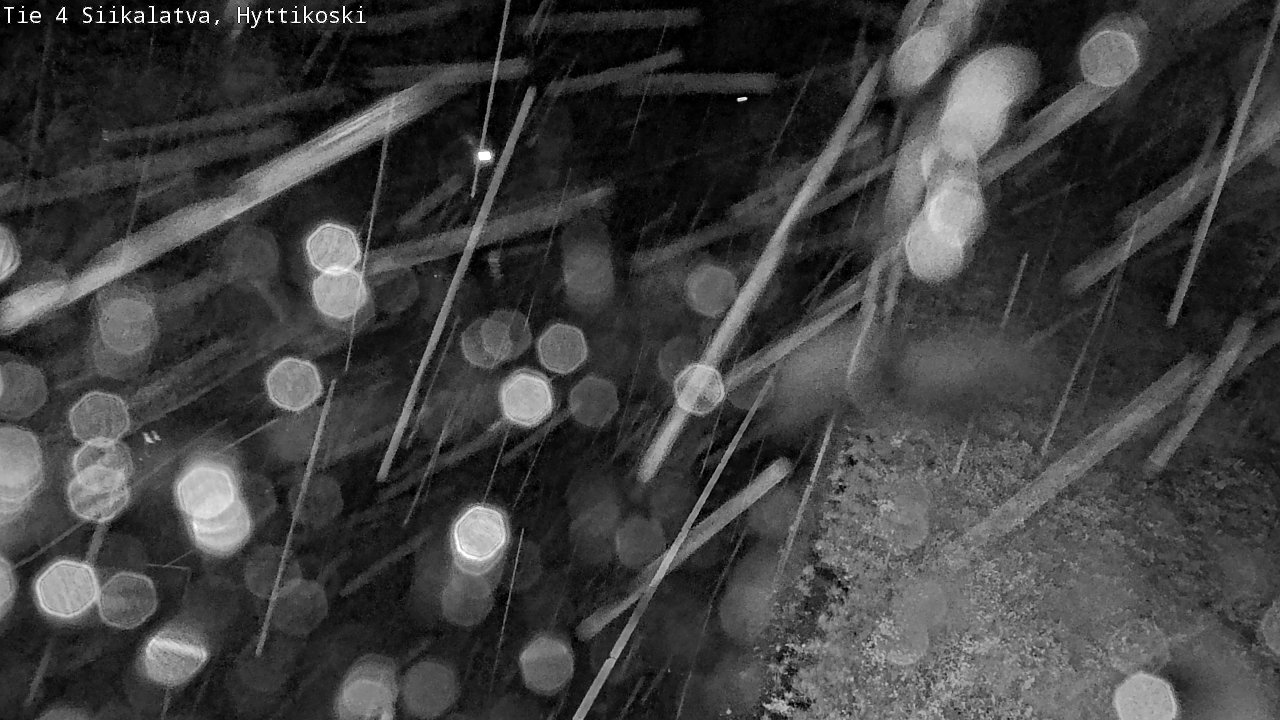 Weather Camera Image Road 4 Siikalatva, Hyttikoski, Siikalatva, Pohjois-Pohjanmaa