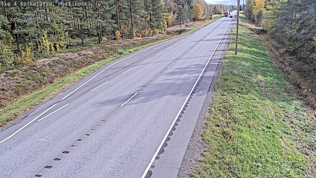 Weather Camera Image Road 4 Siikalatva, Hyttikoski, Siikalatva, Pohjois-Pohjanmaa