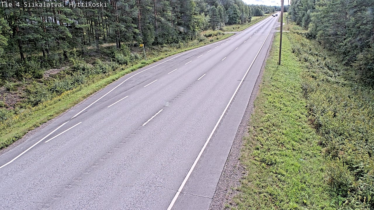 Weather Camera Image Road 4 Siikalatva, Hyttikoski, Siikalatva, Pohjois-Pohjanmaa