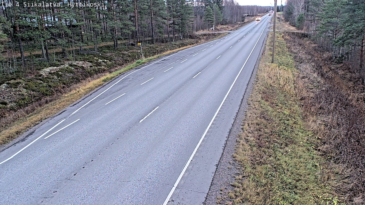 Kelikamerat Kuva Tie 4 Siikalatva, Hyttikoski, Siikalatva, Pohjois-Pohjanmaa