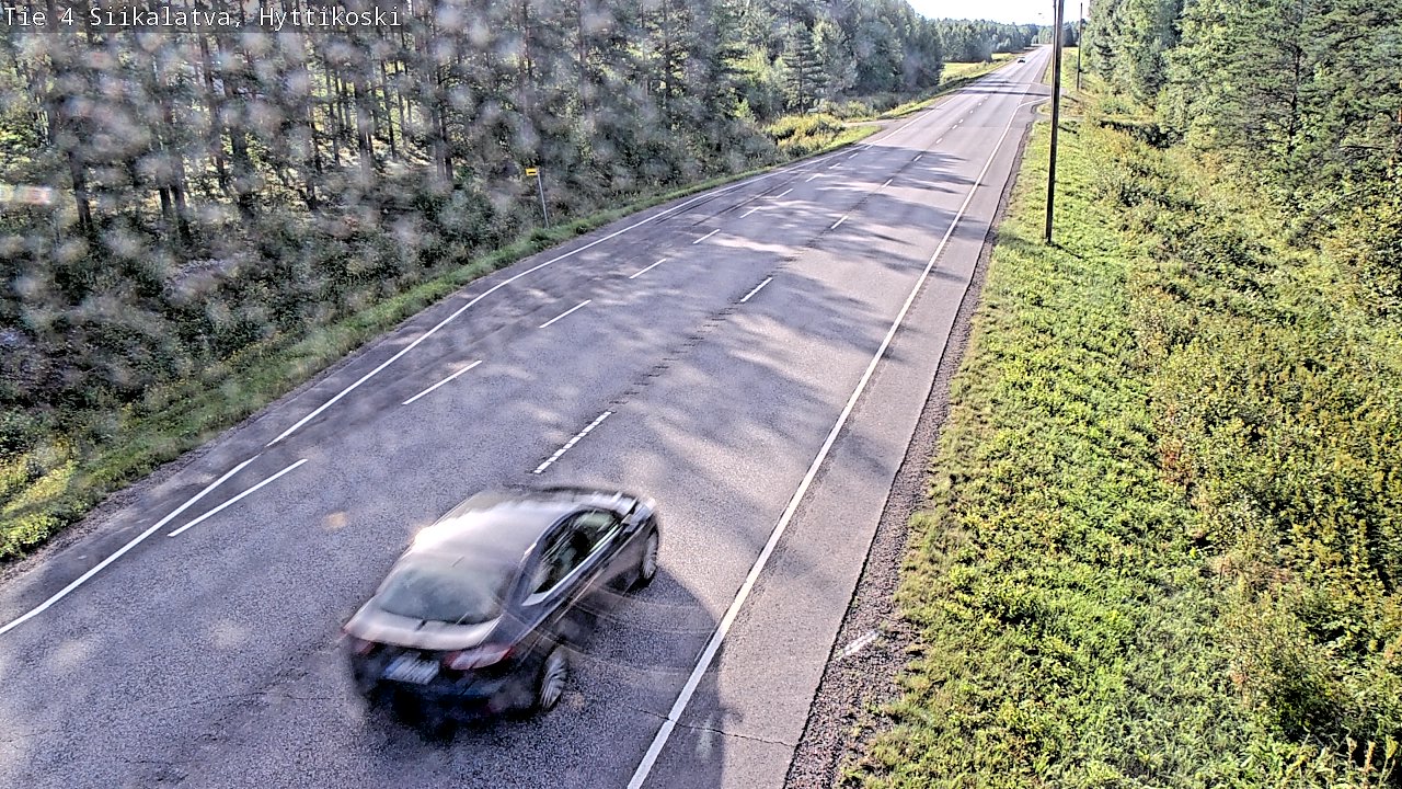 Weather Camera Image Väg 4 Siikalatva, Hyttikoski, Siikalatva, Pohjois-Pohjanmaa