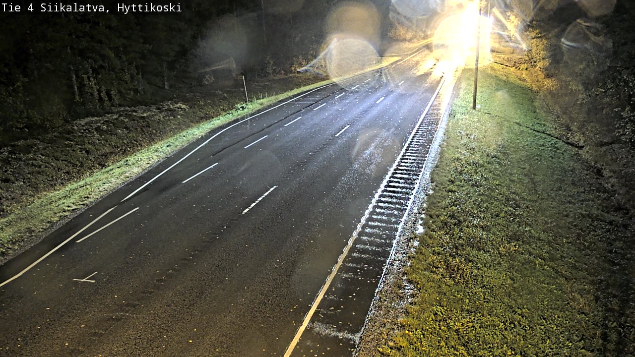 Weather Camera Image Road 4 Siikalatva, Hyttikoski, Siikalatva, Pohjois-Pohjanmaa