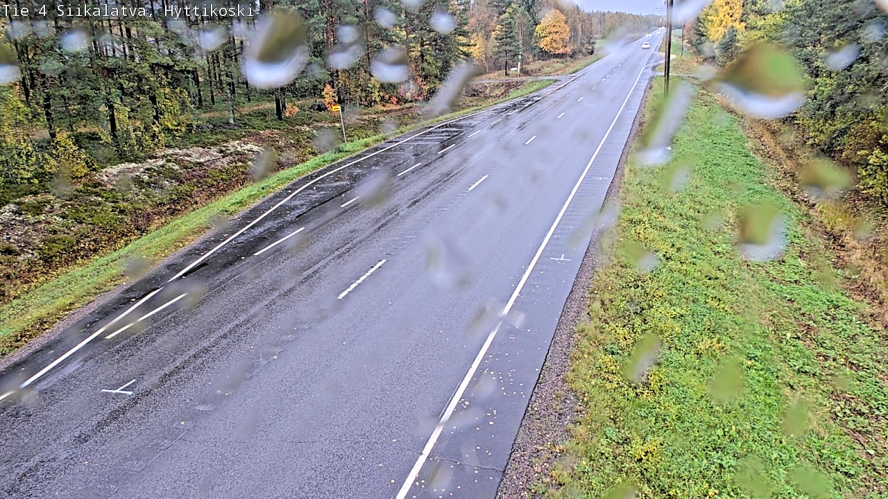 Weather Camera Image Road 4 Siikalatva, Hyttikoski, Siikalatva, Pohjois-Pohjanmaa