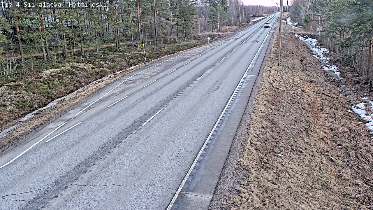 Kelikamerat Kuva Tie 4 Siikalatva, Hyttikoski, Siikalatva, Pohjois-Pohjanmaa