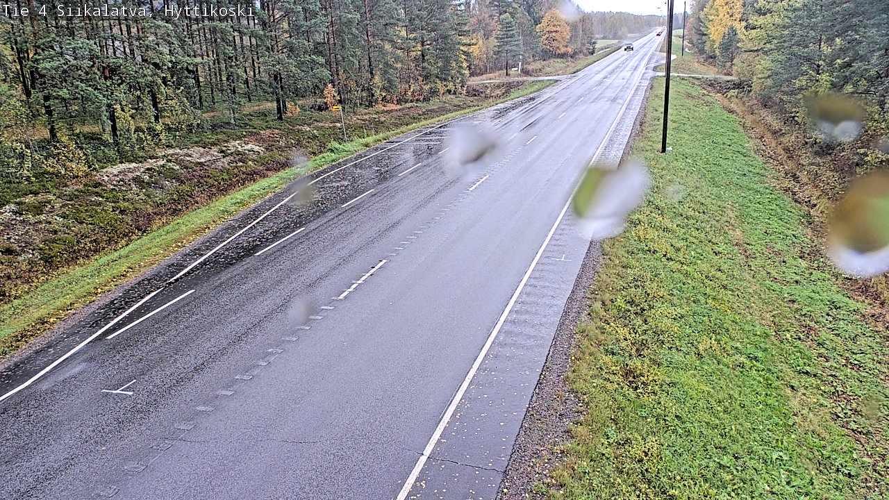 Weather Camera Image Road 4 Siikalatva, Hyttikoski, Siikalatva, Pohjois-Pohjanmaa