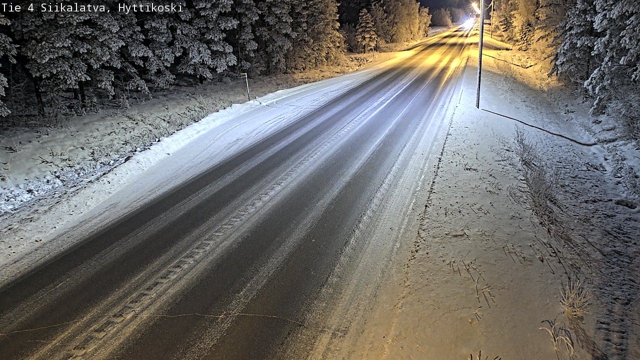 Weather Camera Image Road 4 Siikalatva, Hyttikoski, Siikalatva, Pohjois-Pohjanmaa
