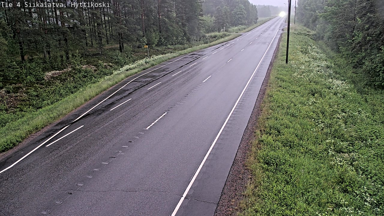 Kelikamerat Kuva Tie 4 Siikalatva, Hyttikoski, Siikalatva, Pohjois-Pohjanmaa