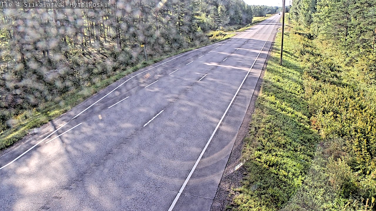 Weather Camera Image Väg 4 Siikalatva, Hyttikoski, Siikalatva, Pohjois-Pohjanmaa