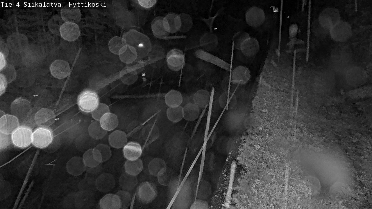 Weather Camera Image Road 4 Siikalatva, Hyttikoski, Siikalatva, Pohjois-Pohjanmaa