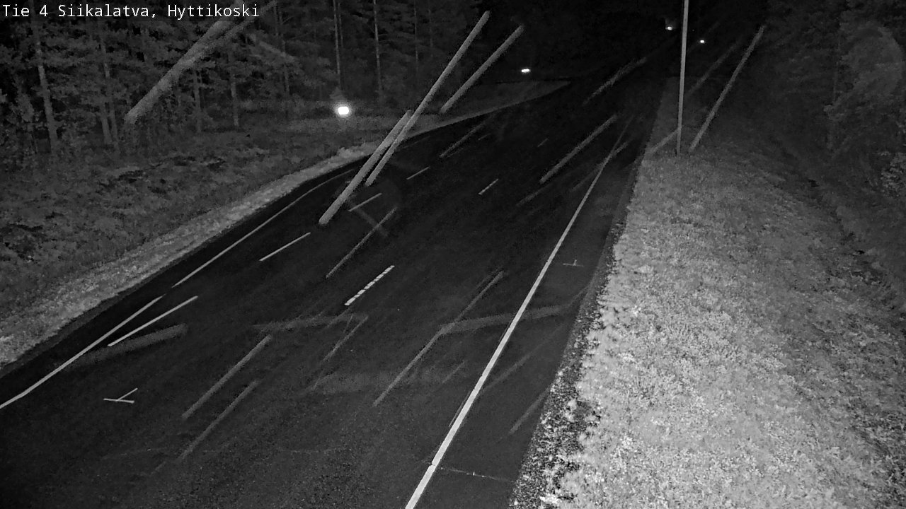 Weather Camera Image Road 4 Siikalatva, Hyttikoski, Siikalatva, Pohjois-Pohjanmaa