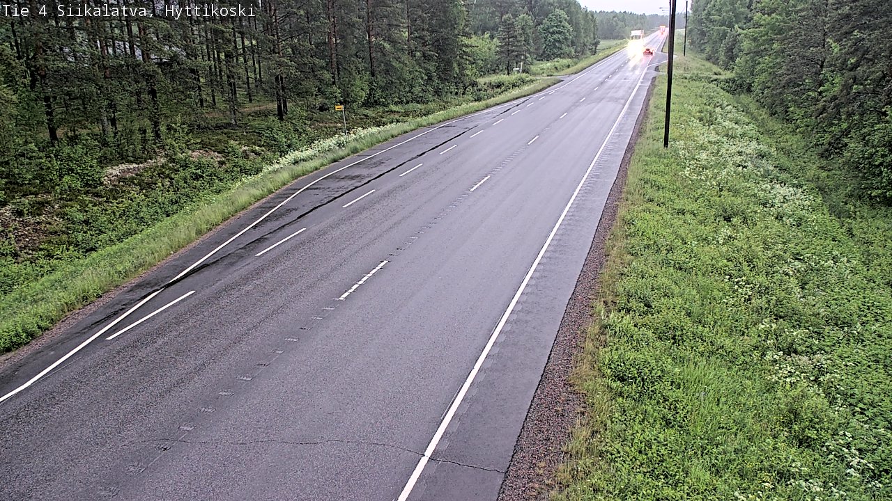 Kelikamerat Kuva Tie 4 Siikalatva, Hyttikoski, Siikalatva, Pohjois-Pohjanmaa