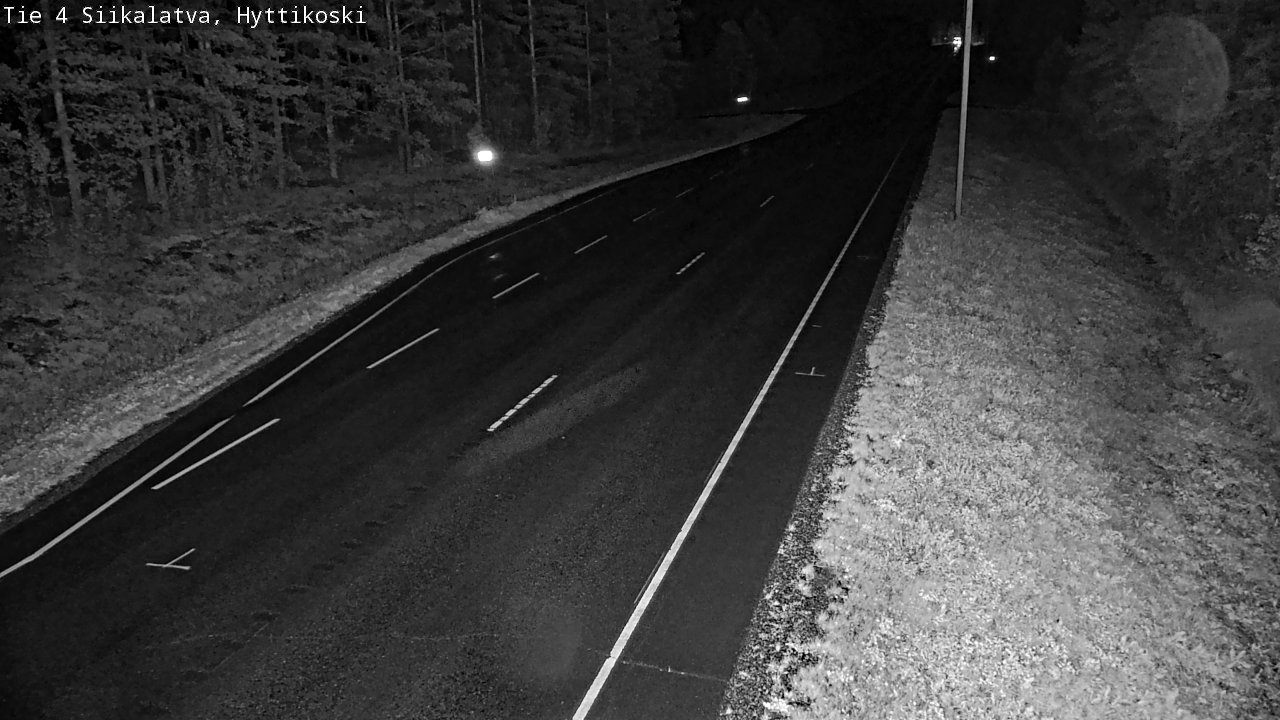 Weather Camera Image Road 4 Siikalatva, Hyttikoski, Siikalatva, Pohjois-Pohjanmaa