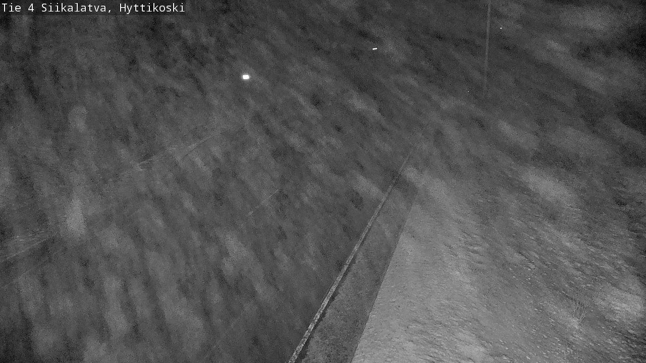 Weather Camera Image Väg 4 Siikalatva, Hyttikoski, Siikalatva, Pohjois-Pohjanmaa