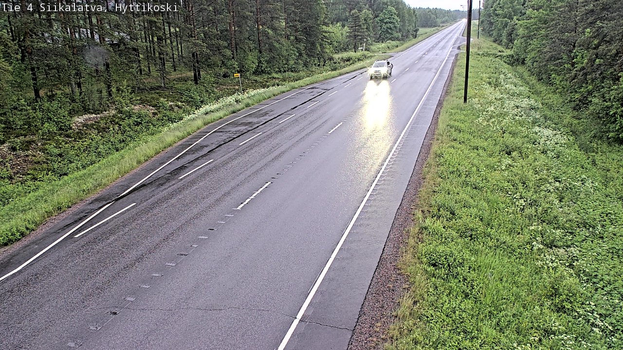 Kelikamerat Kuva Tie 4 Siikalatva, Hyttikoski, Siikalatva, Pohjois-Pohjanmaa
