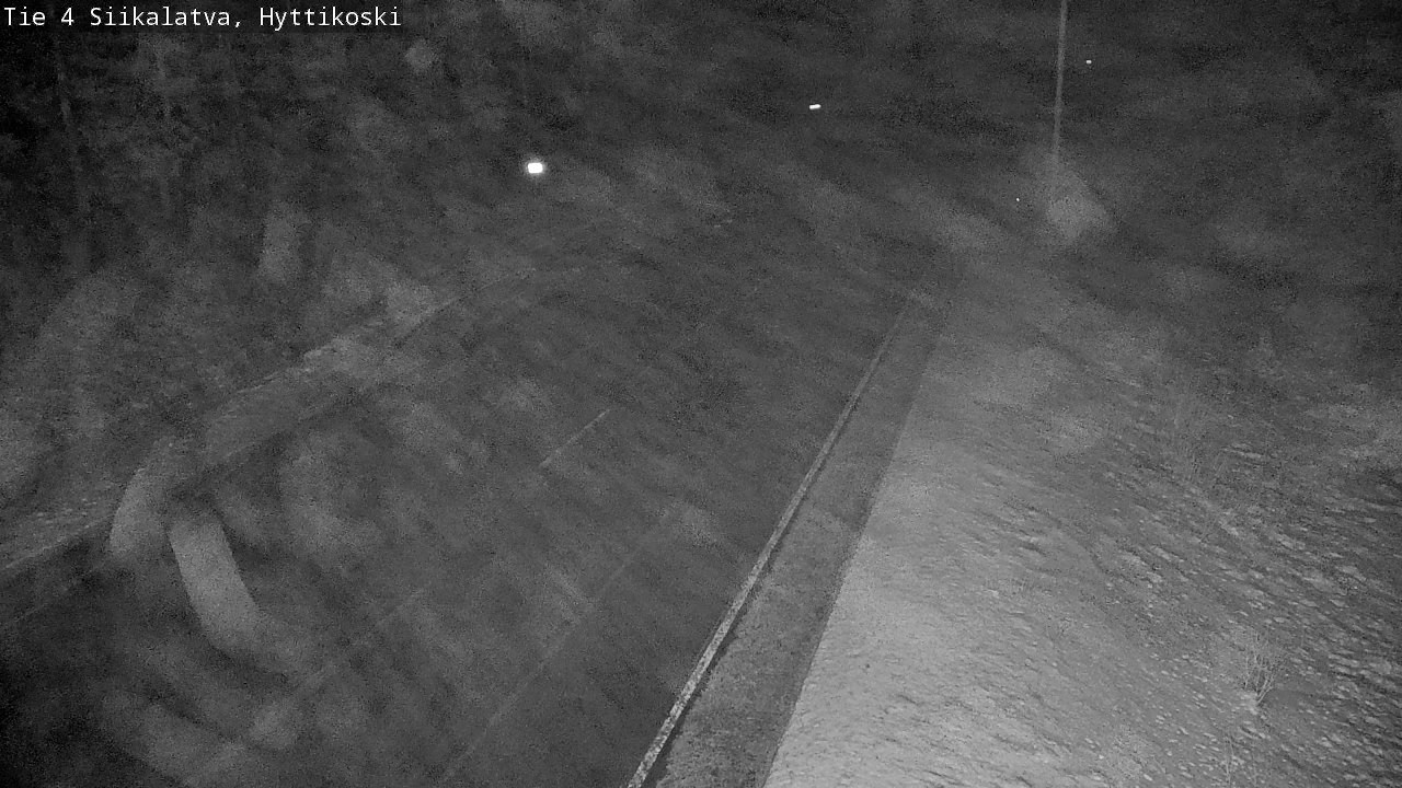 Weather Camera Image Väg 4 Siikalatva, Hyttikoski, Siikalatva, Pohjois-Pohjanmaa