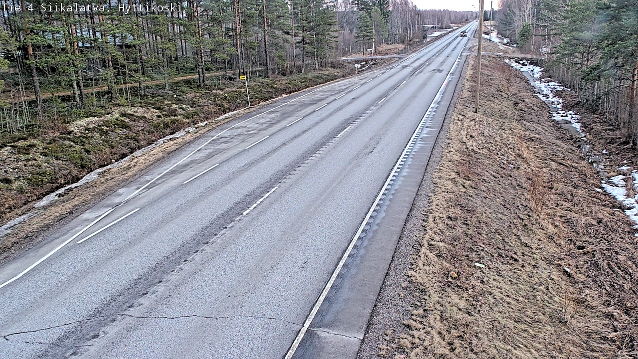 Kelikamerat Kuva Tie 4 Siikalatva, Hyttikoski, Siikalatva, Pohjois-Pohjanmaa