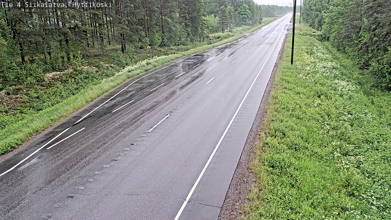 Kelikamerat Kuva Tie 4 Siikalatva, Hyttikoski, Siikalatva, Pohjois-Pohjanmaa