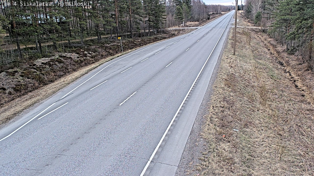 Kelikamerat Kuva Tie 4 Siikalatva, Hyttikoski, Siikalatva, Pohjois-Pohjanmaa