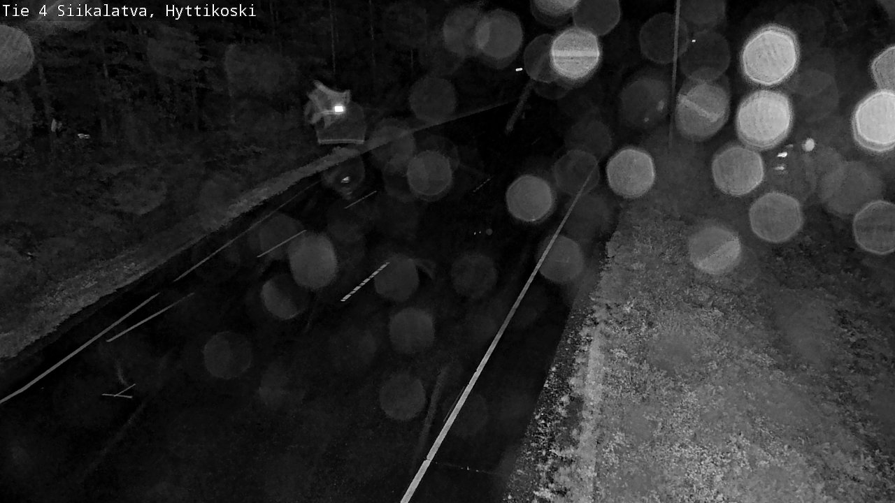 Weather Camera Image Road 4 Siikalatva, Hyttikoski, Siikalatva, Pohjois-Pohjanmaa