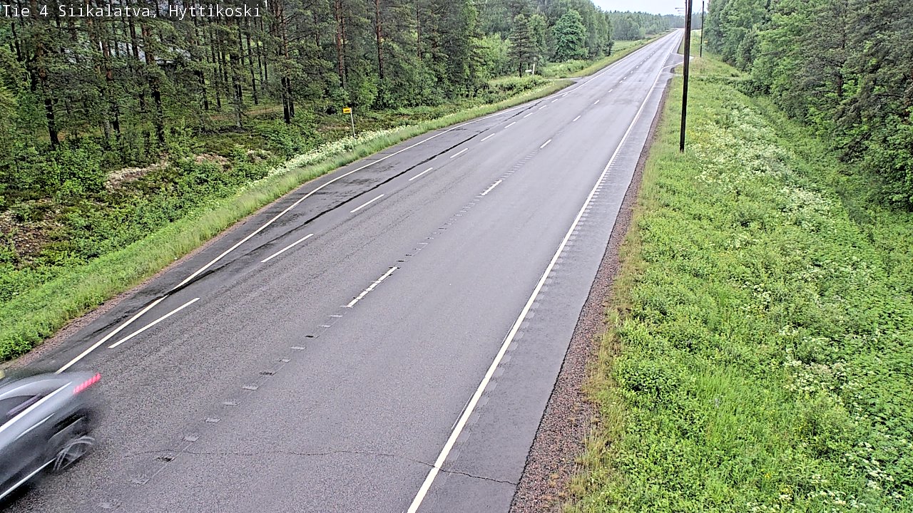 Kelikamerat Kuva Tie 4 Siikalatva, Hyttikoski, Siikalatva, Pohjois-Pohjanmaa