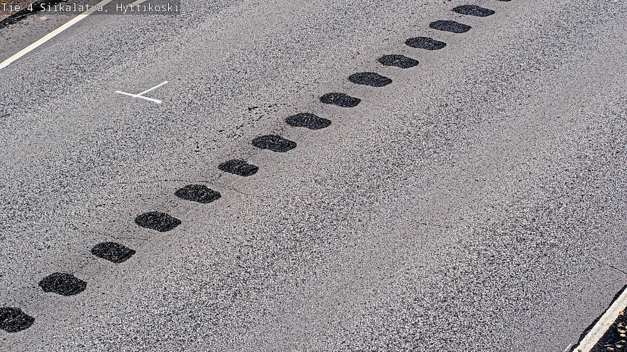 Weather Camera Image Väg 4 Siikalatva, Hyttikoski, Siikalatva, Pohjois-Pohjanmaa