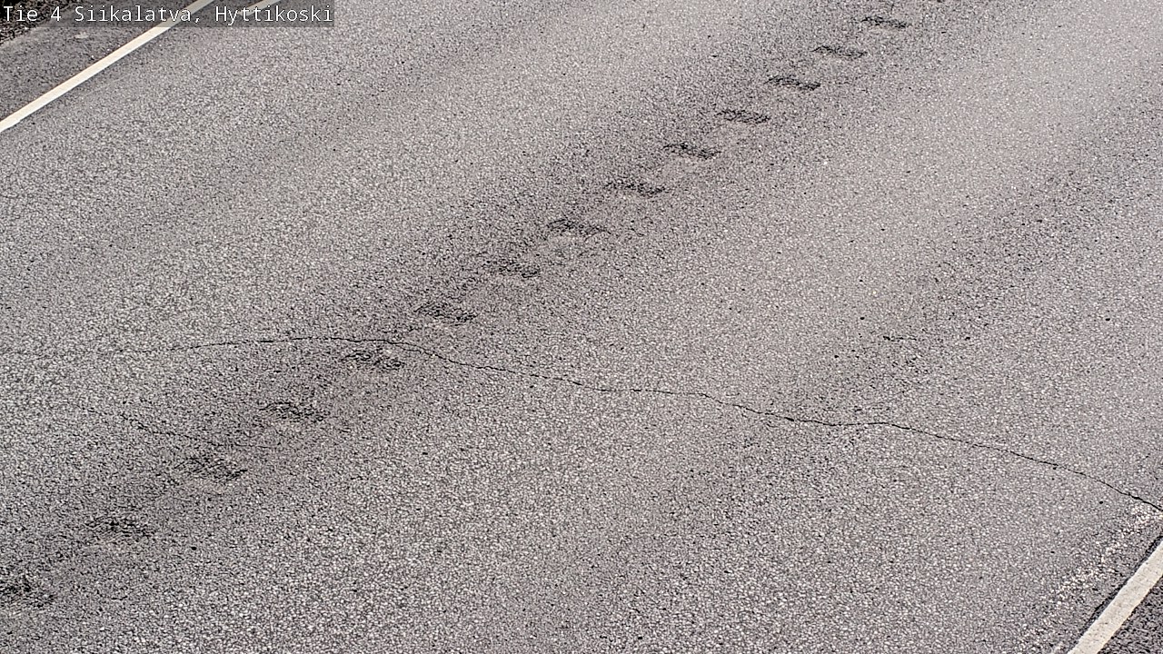 Weather Camera Image Väg 4 Siikalatva, Hyttikoski, Siikalatva, Pohjois-Pohjanmaa