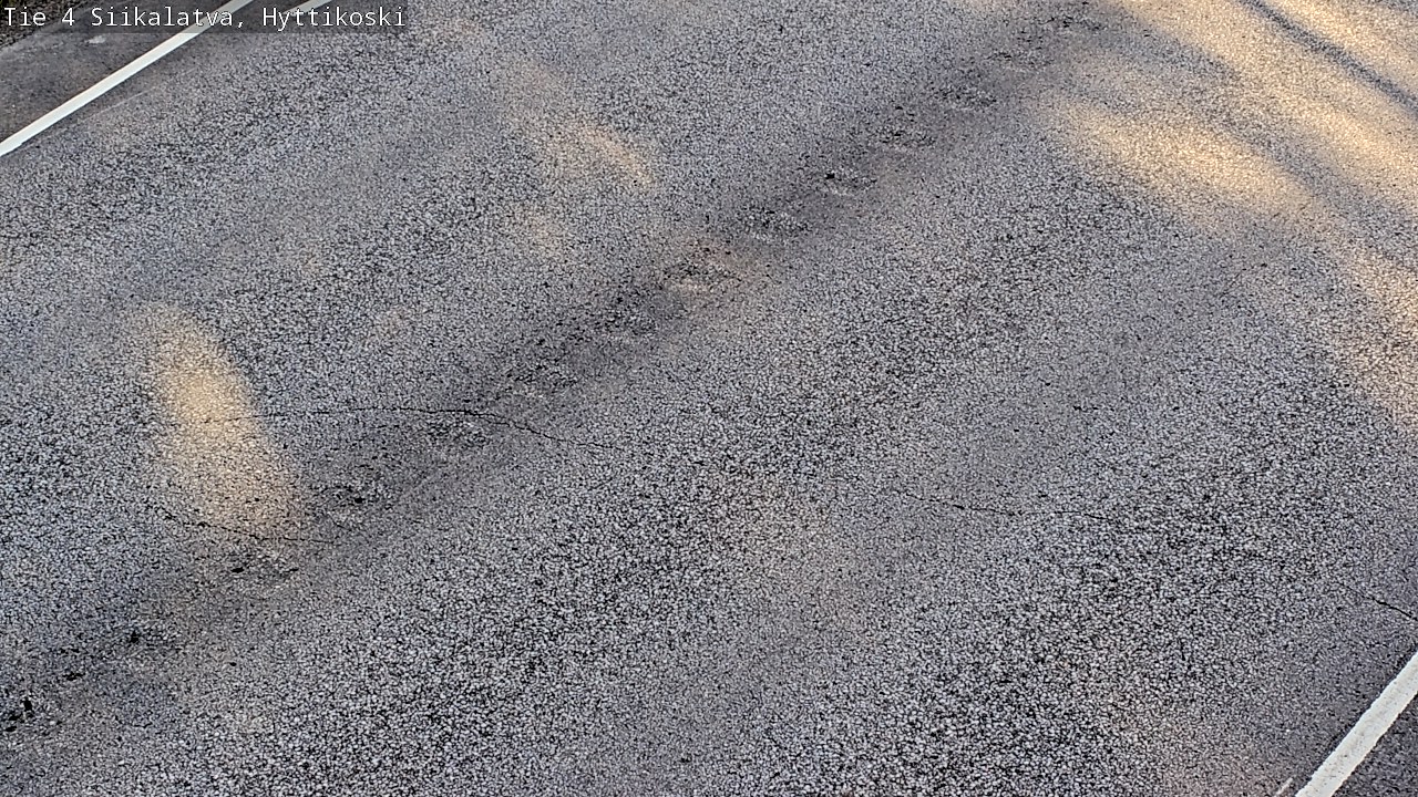 Weather Camera Image Väg 4 Siikalatva, Hyttikoski, Siikalatva, Pohjois-Pohjanmaa
