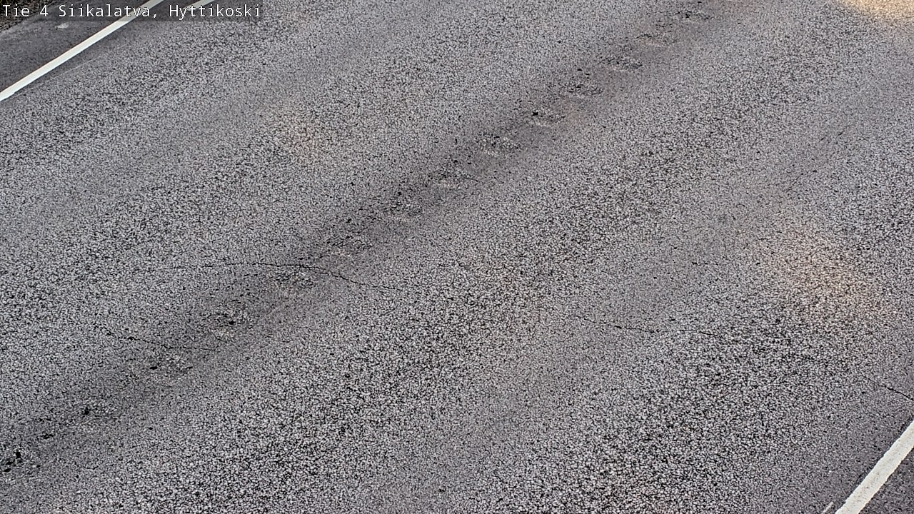 Weather Camera Image Väg 4 Siikalatva, Hyttikoski, Siikalatva, Pohjois-Pohjanmaa