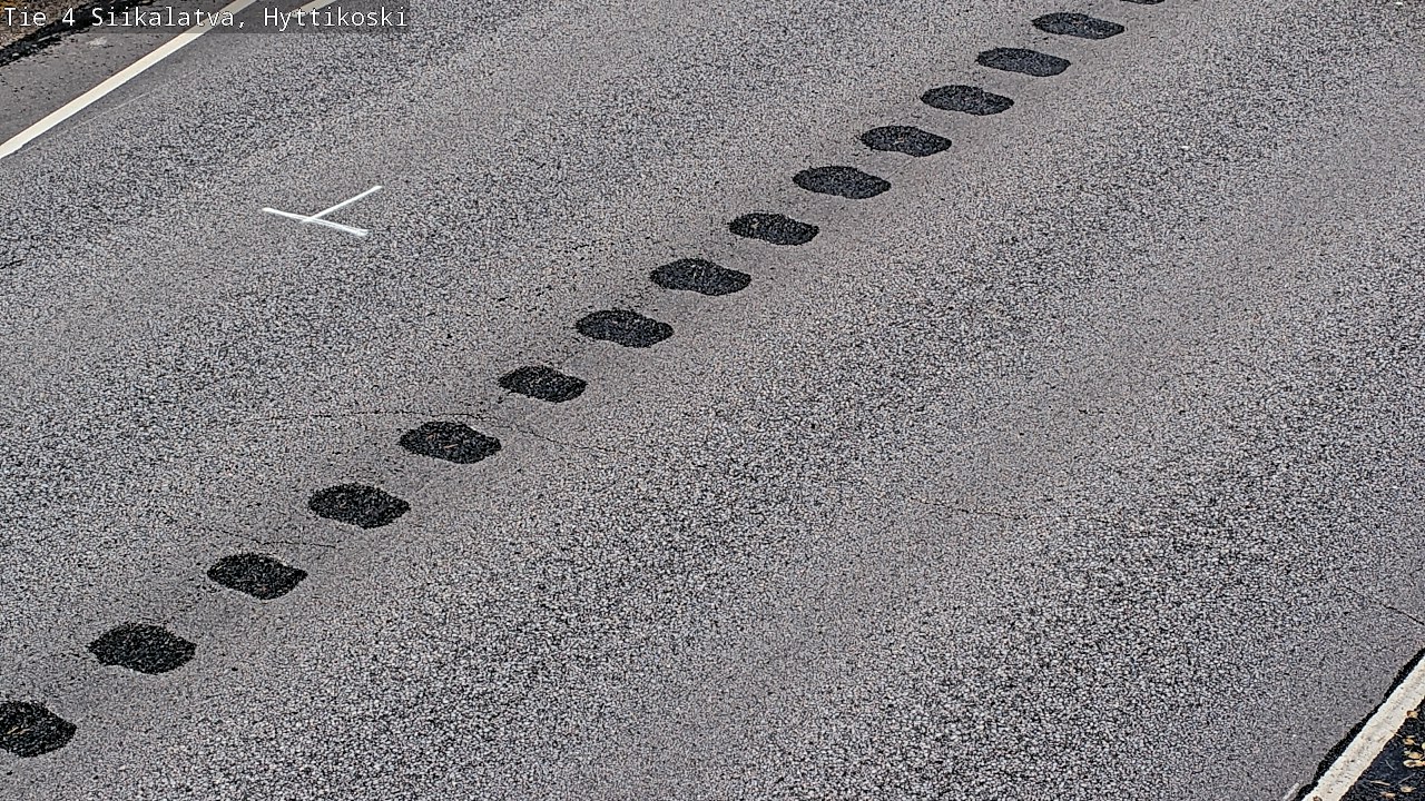 Weather Camera Image Väg 4 Siikalatva, Hyttikoski, Siikalatva, Pohjois-Pohjanmaa