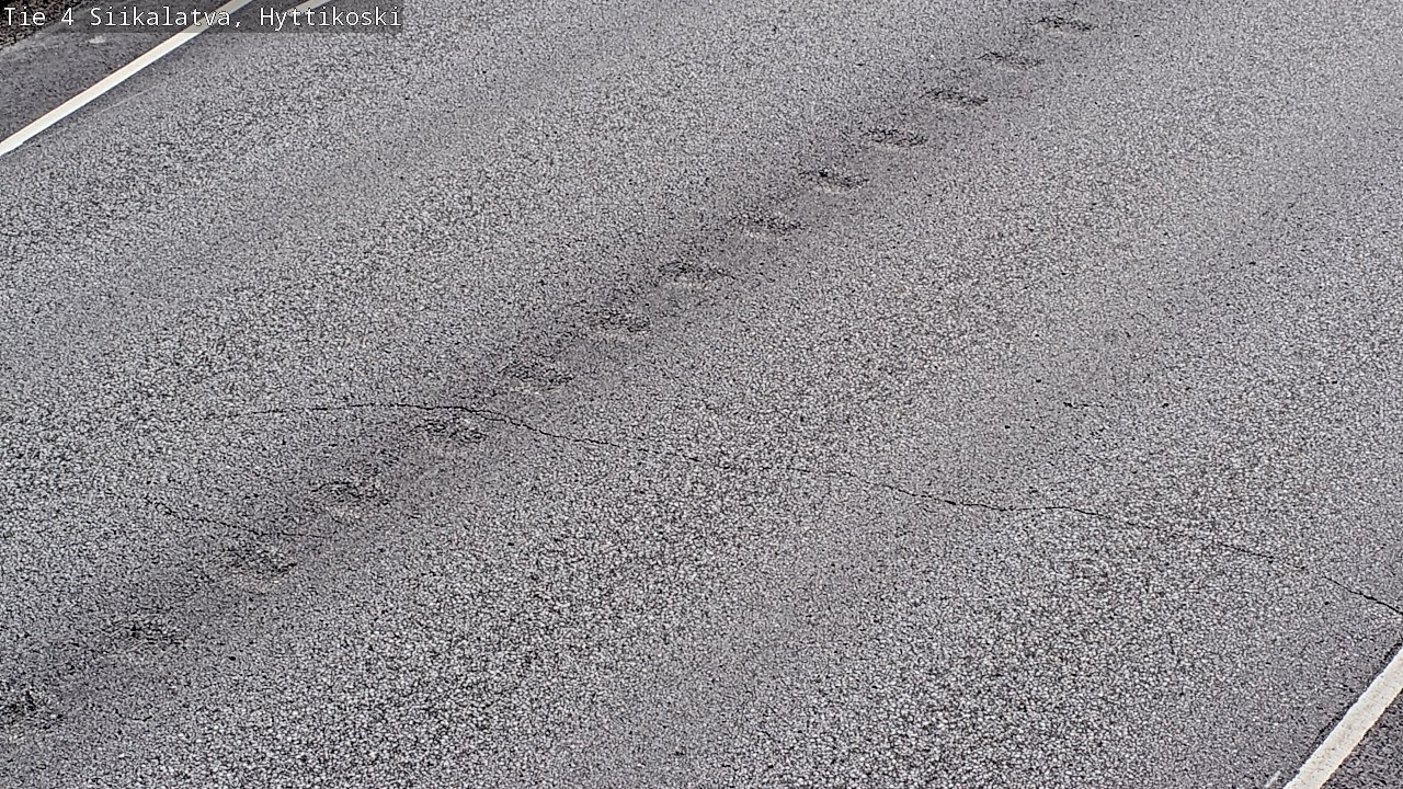Weather Camera Image Väg 4 Siikalatva, Hyttikoski, Siikalatva, Pohjois-Pohjanmaa
