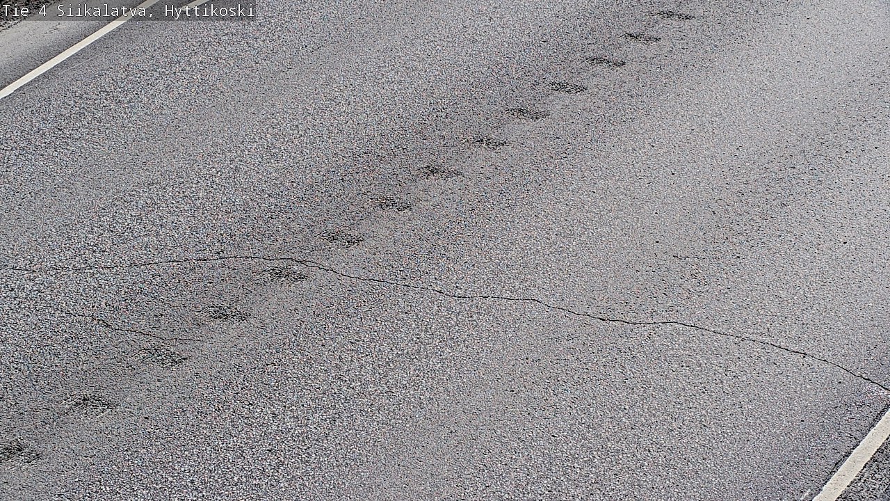 Weather Camera Image Väg 4 Siikalatva, Hyttikoski, Siikalatva, Pohjois-Pohjanmaa