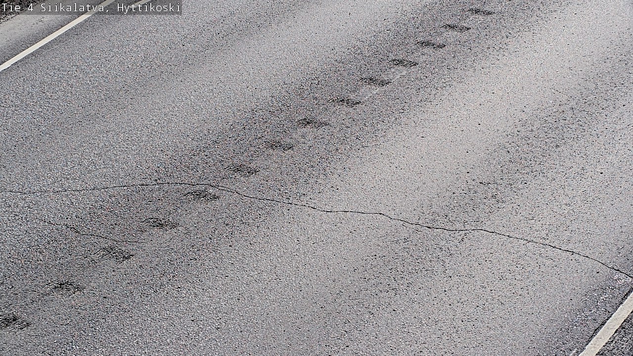 Weather Camera Image Väg 4 Siikalatva, Hyttikoski, Siikalatva, Pohjois-Pohjanmaa