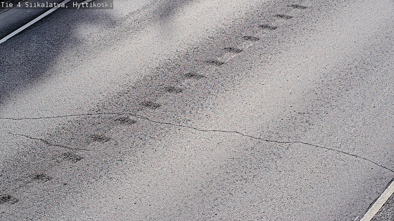 Weather Camera Image Väg 4 Siikalatva, Hyttikoski, Siikalatva, Pohjois-Pohjanmaa